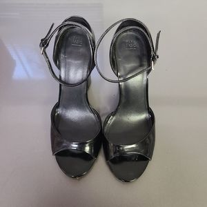 Zara Black Block Heels